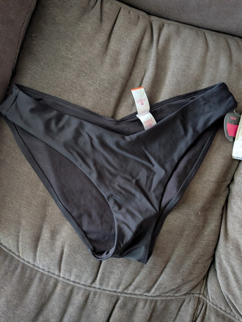 No Boundaries Black Seamless Bikini Panty